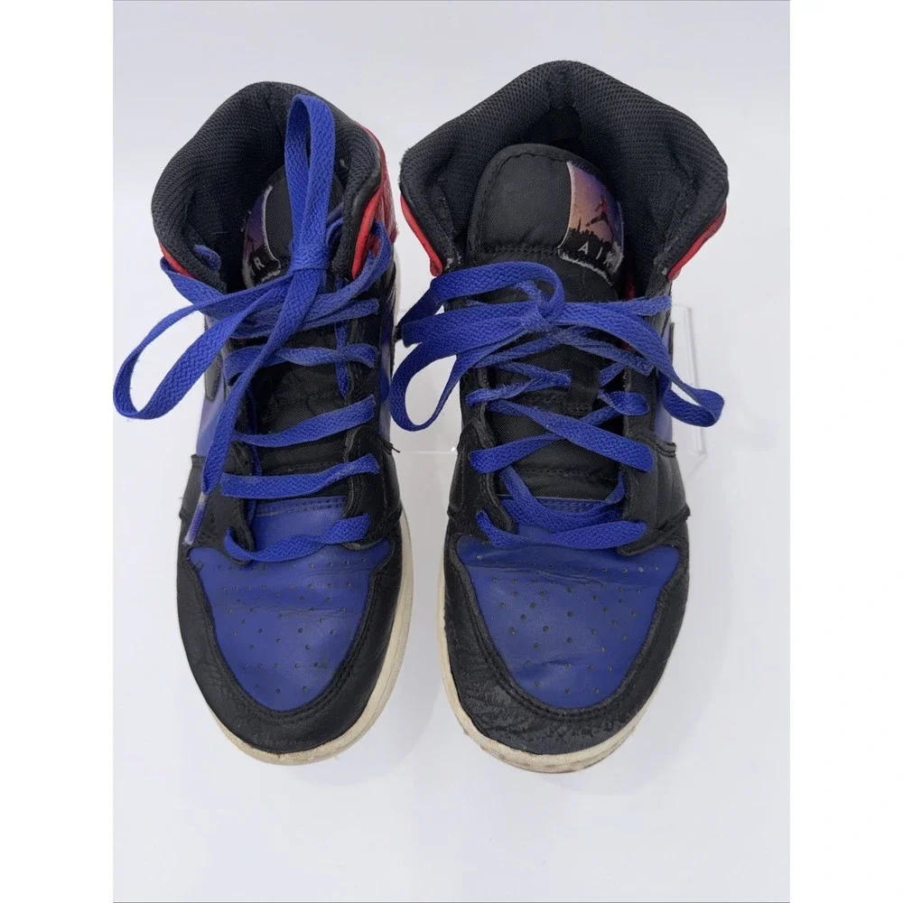 Nike Air Jordan‎ 1 Mid Skyline Youth | Size 5.5Y | Concord Black/Red/Blue